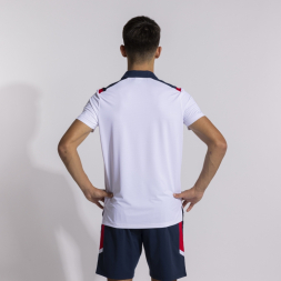 Поло JOMA TOLEDO BLANCO MARINO