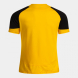 Футболка JOMA CAMISETA MANGA CORTA HISPA V AMARILLO NEGRO