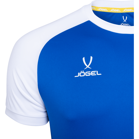 Футболка игровая JÖGEL CAMP Reglan Jersey, синий/белый, детский