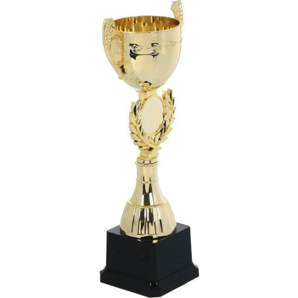 Кубок 175, зол., подставка пластик, 26,5 х 7 х 6 см