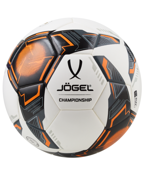 Мяч футбольный JOGEL Championship №5, белый