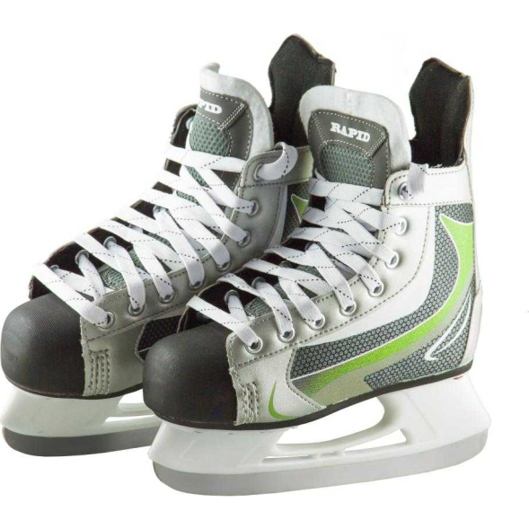 Коньки хоккейные Atemi р.33, AHSK-17.05 RAPID GREEN