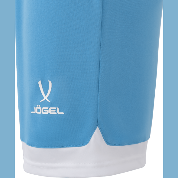 Шорты игровые JÖGEL DIVISION PerFormDRY Union Shorts, голубой/белый/белый