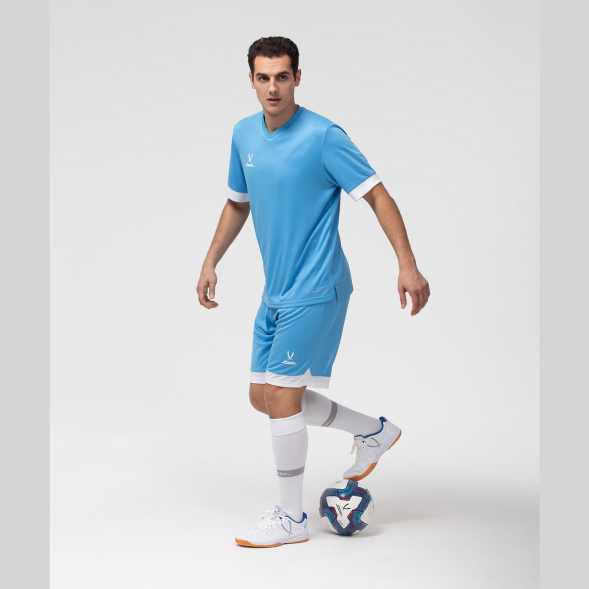 Шорты игровые JÖGEL DIVISION PerFormDRY Union Shorts, голубой/белый/белый