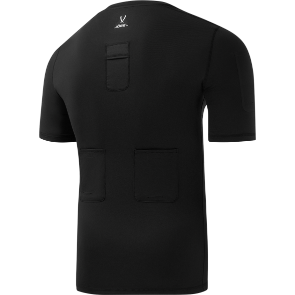 Футболка компрессионная судейская JÖGEL PerFormDRY Referee Baselayer Tee SS, черный