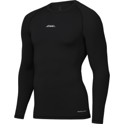 Футболка компрессионная с длинным рукавом JÖGEL CAMP PerFormDRY Baselayer LS Tee, черный