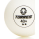 Мяч для наст  тенниса TORRES Club 2*, TT23014, диам  40+мм, упак  6 шт, белый
