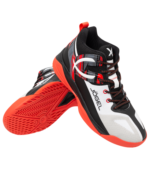 Кроссовки баскетбольные X1, White/red