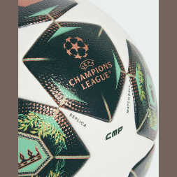 Мяч футб. ADIDAS UCL Competition JH1288, р.5, 32 панели, FIFA Quality Pro, ПУ,термосш,бело-зеленый