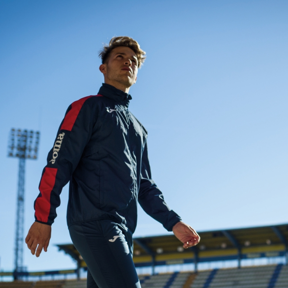 Дождевик JOMA CHAMPIONSHIP IV Темно синий-красный