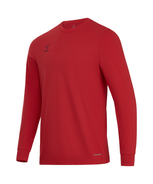 Футболка баскетбольная с длинным рукавом JOGEL DIVISION PerFormDRY Pre-Match Longsleeve Jersey, красный