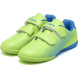 Бутсы футбольные ATEMI, SBA-006 INDOOR KIDS, цв. ярко-салатовый/ синий (28)
