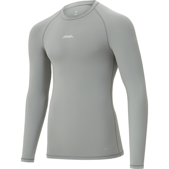 Футболка компрессионная с длинным рукавом JÖGEL PerFormDRY Baselayer LS Tee, серый