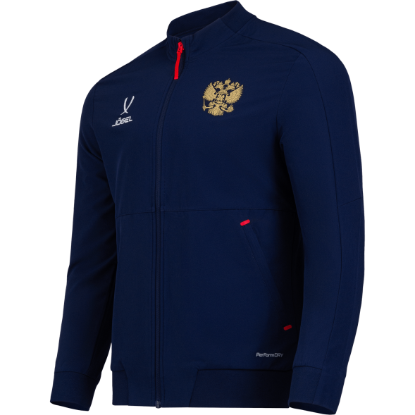 Куртка спортивная JÖGEL NATIONAL PerFormDRY Woven Jacket, темно-синий