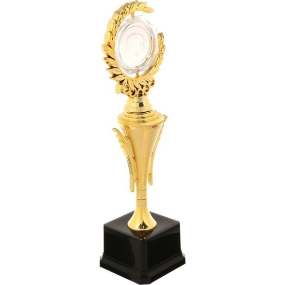 Кубок 177C, зол., подставка пластик, 33 × 9 × 7 см