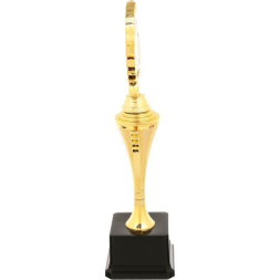 Кубок 177C, зол., подставка пластик, 33 × 9 × 7 см