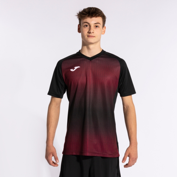 Игровая футболка JOMA TIGER V NEGRO BURDEOS
