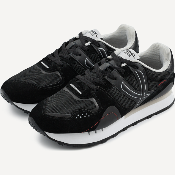 Кроссовки спортивные JÖGEL Fiesta, черный/серый