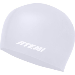 Шапочка для плавания Atemi kids silicone cap Violet flower, силикон, Цвет: сиреневый, KSC1LP