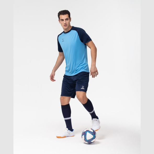 Футболка игровая JÖGEL CAMP Reglan Jersey, синий/темно-синий