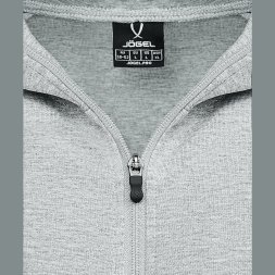 Худи на молнии JÖGEL ESSENTIAL Athlete Hooded FZ Jacket, серый, детский