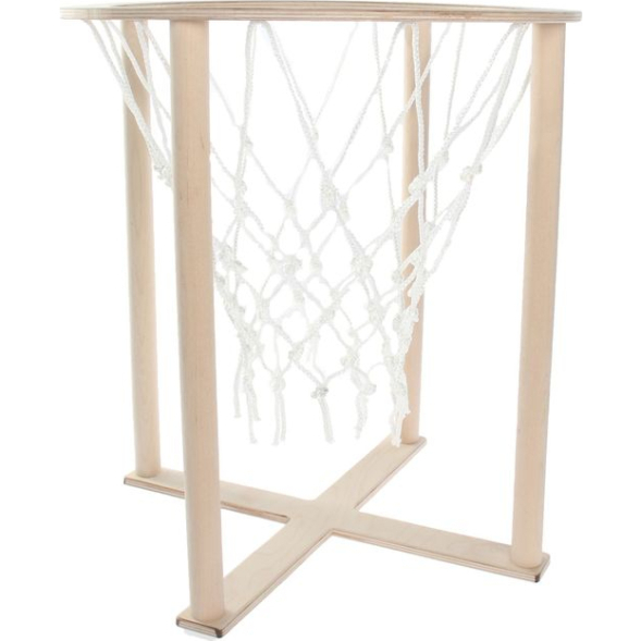 Корзина баскетбольная напольная, с сеткой