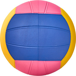 Мяч для водного поло MIKASA WP555D р.5, муж, резина, вес 400-450гр. дл. окр 68-71см, жел-син-роз