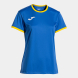 Футболка JOMA CAMISETA MANGA CORTA COMBI PREMIUM ROYAL AMARILLO