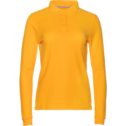 Рубашка поло женская STAN длинный рукав хлопок/полиэстер 185, 04SW