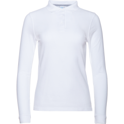 Рубашка поло женская STAN длинный рукав хлопок/полиэстер 185, 04SW