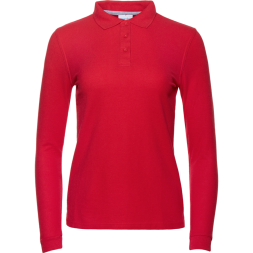 Рубашка поло женская STAN длинный рукав хлопок/полиэстер 185, 04SW