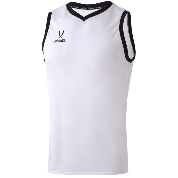 Майка баскетбольная JÖGEL CAMP Basic, белый, детский