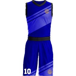 Баскетбольная форма ЭКИПО STRIPE Синий цвет