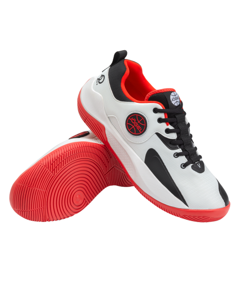 Кроссовки баскетбольные JOGEL Launch LOW, White/black/red