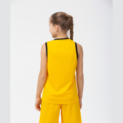 Майка баскетбольная JÖGEL CAMP Basic, желтый, детский