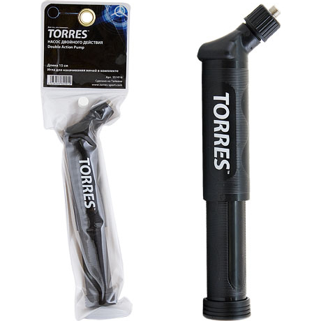 Насос двойного действия TORRES SS1016, длина 15см., чёрный