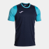 Игровая футболка JOMA CANCHA DARK NAVY TURQUESA FLÚ