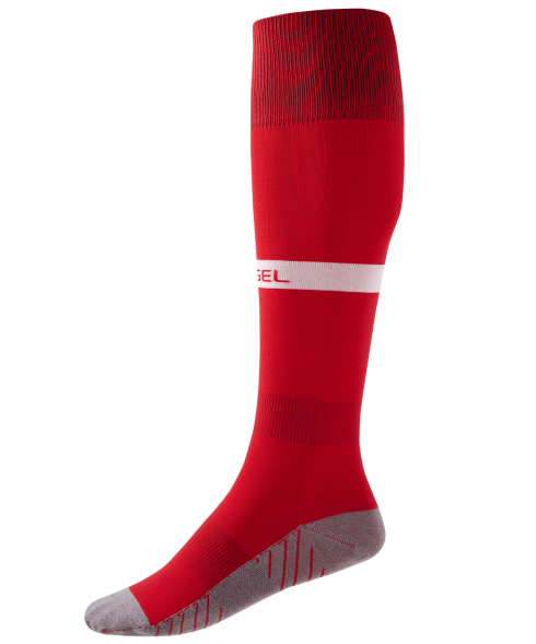 Гетры футбольные JOGEL CAMP ADVANCED SOCKS, красный/белый