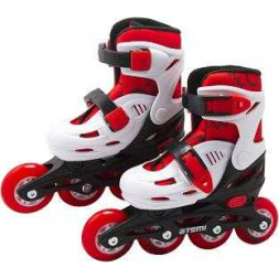 Раздвижные роликовые коньки для детей hardboot красные, Abec5, Размер, 27-30, AJIS-1605 ATEMI