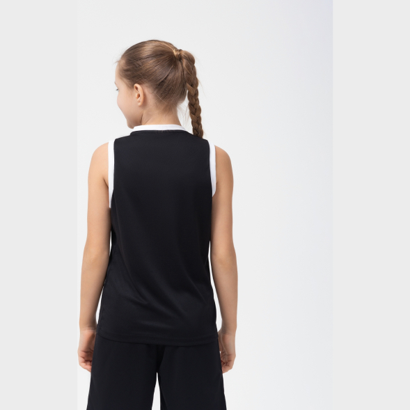 Майка баскетбольная JÖGEL CAMP Basic, черный, детский