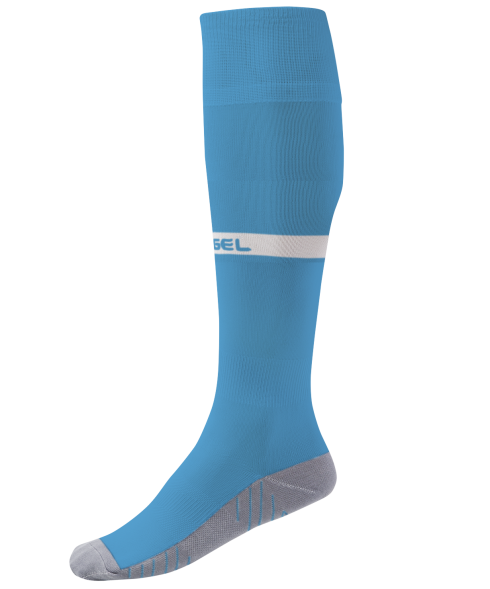 Гетры футбольные JOGEL CAMP ADVANCED SOCKS, голубой/белый