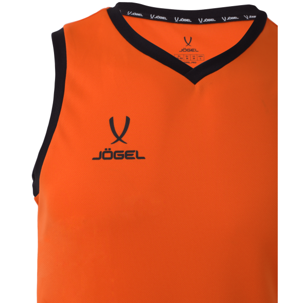 Майка баскетбольная JÖGEL CAMP Basic, оранжевый, детский