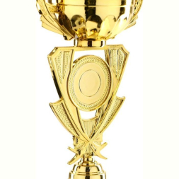 Кубок 182B, зол., подставка пластик, 24 × 12 × 8.3 см