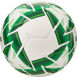 Мяч футзал. VISION MISSION, FS325114 р.4, 32 п. PU, 4 подкл.сл, гибрид.,бело-зелен