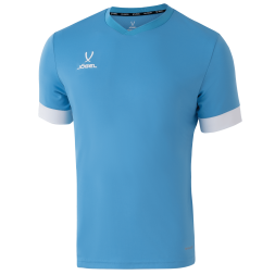 Футболка игровая JÖGEL DIVISION PerFormDRY Union Jersey, голубой/белый/белый