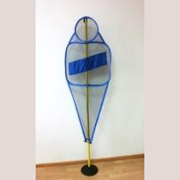 Силуэт игрока Айр Мэш Синий