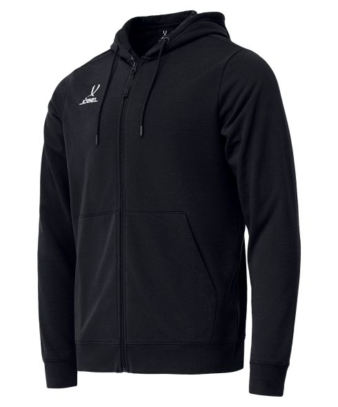 Худи на молнии JOGEL ESSENTIAL Cotton Zip Hoodie, черный