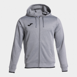 Толстовка с капюшоном JOMA OLIMPIADA GRIS MELANGE NEGRO
