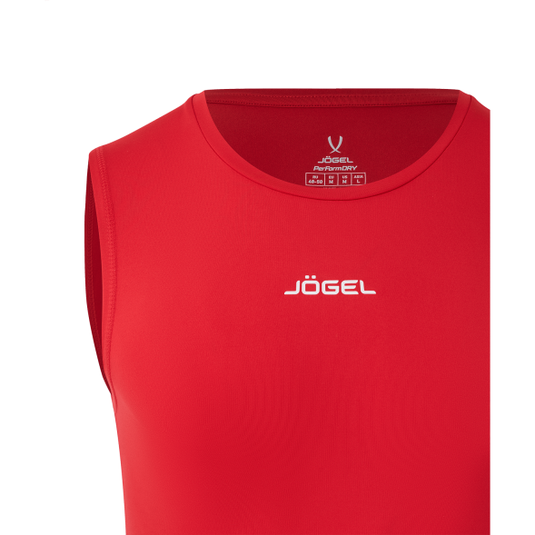 Майка компрессионная JÖGEL CAMP PerFormDRY Baselayer SL Tee, красный
