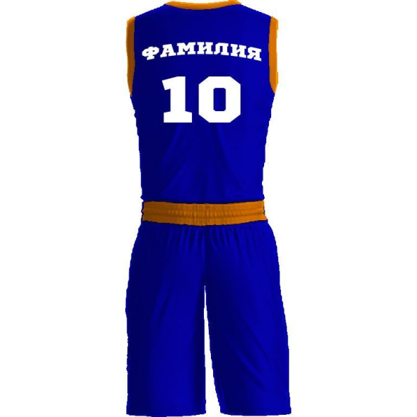 Баскетбольная форма ЭКИПО PLANE Синий цвет